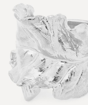 Alex Monroe - Sterling Silver Wrapped Chard Leaf Ring image number 3