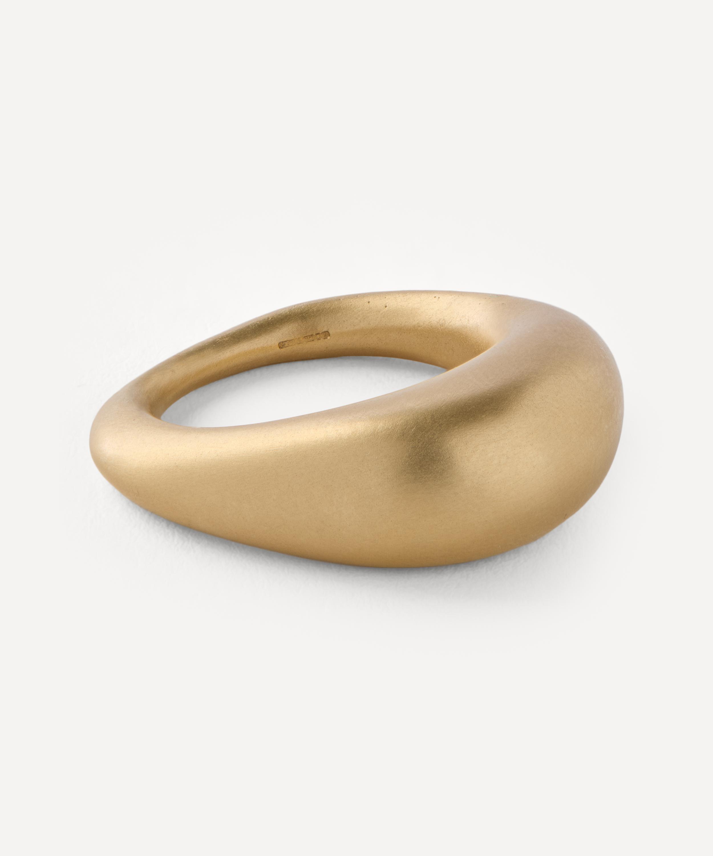 Nada Ghazal - 18ct Gold Urban Pure Big Ring image number 1