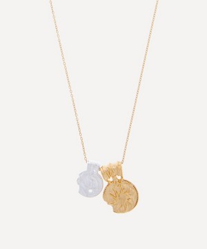 24ct Gold-Plated The Impossible Horizon Pendant Necklace