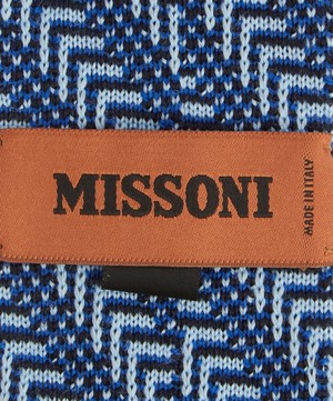 Missoni - Knitted Tonal Chevron Tie image number 3