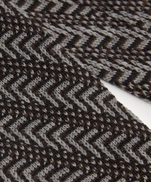 Missoni - Knitted Tonal Chevron Tie image number 2