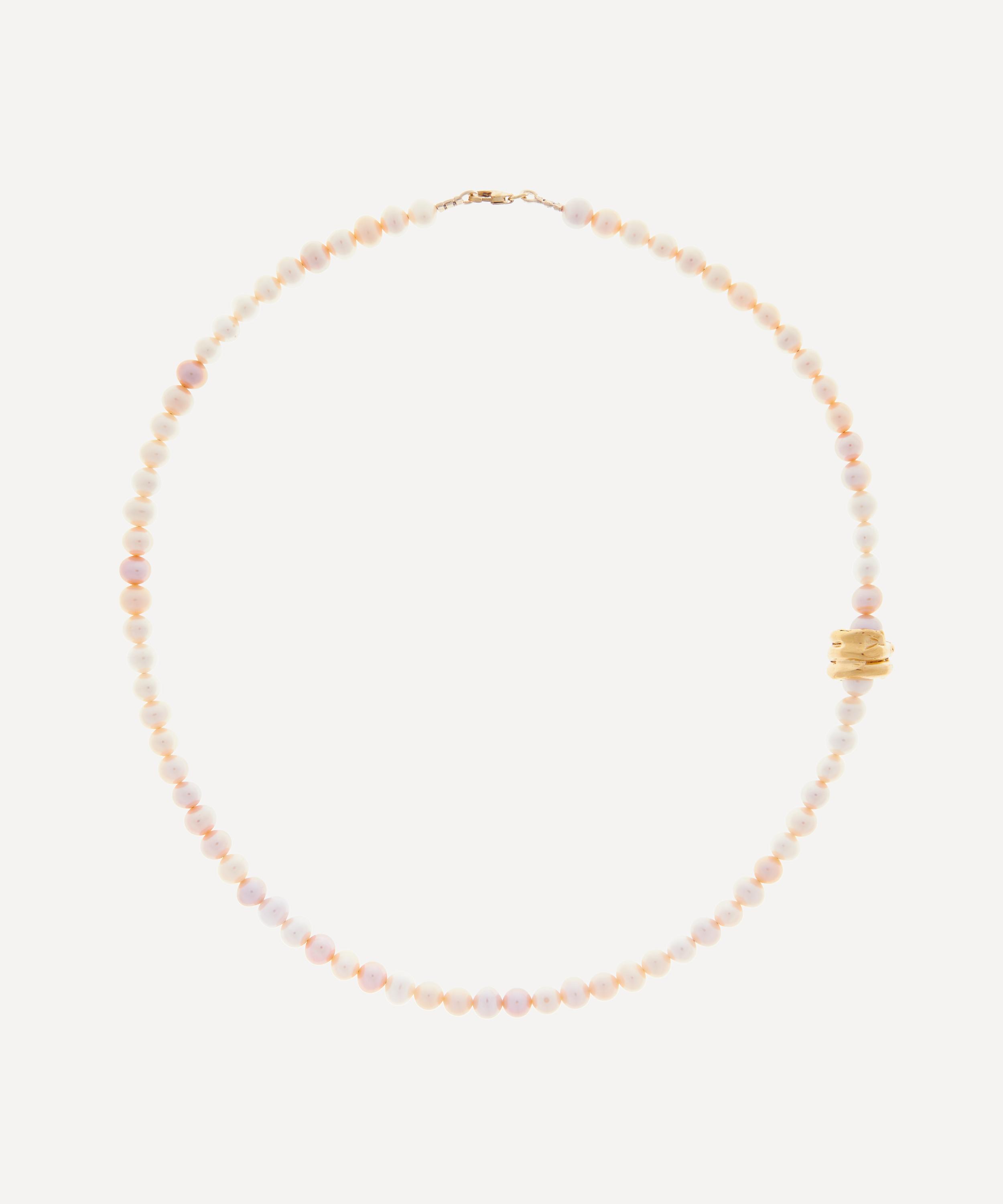 Alighieri - 24ct Gold-Plated The Celestial Raindrop Pearl Necklace