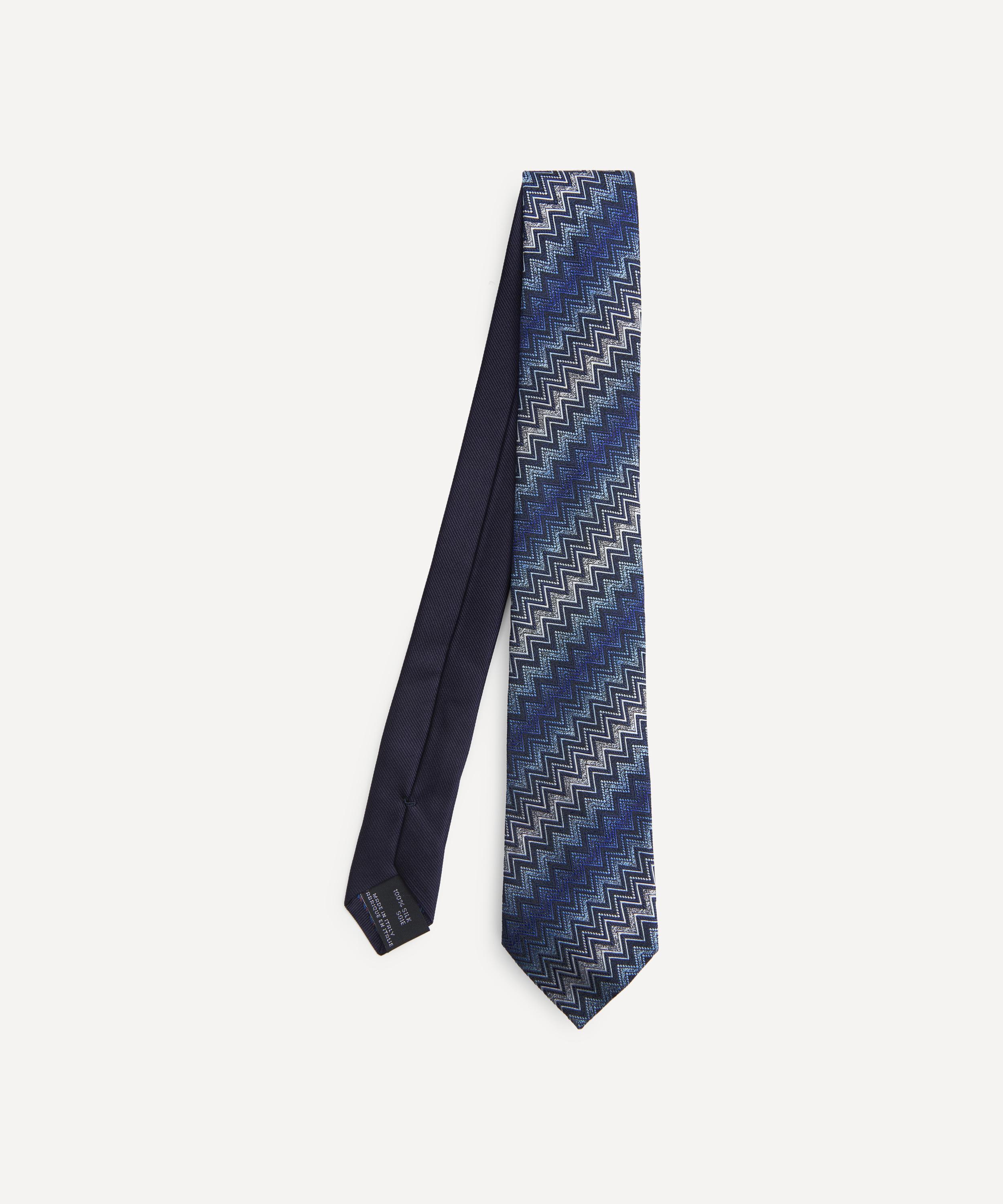 Missoni - Silk Faded Zig-Zag Tie image number 0