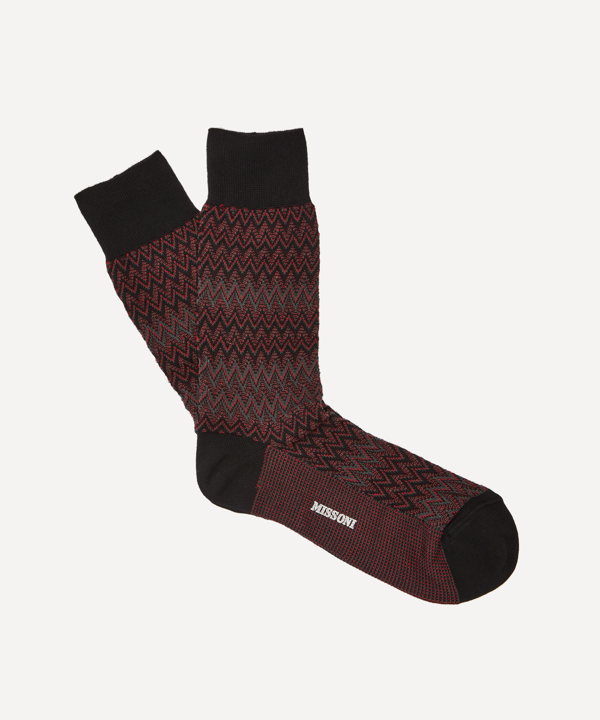 Missoni - Tonal Zig-Zag Socks image number 0