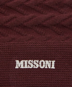Missoni - Block Colour Zig-Zag Socks image number 2