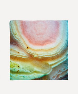 Weston - Pastel Calcite Satin Silk Scarf image number 1