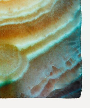 Weston - Pastel Calcite Satin Silk Scarf image number 2