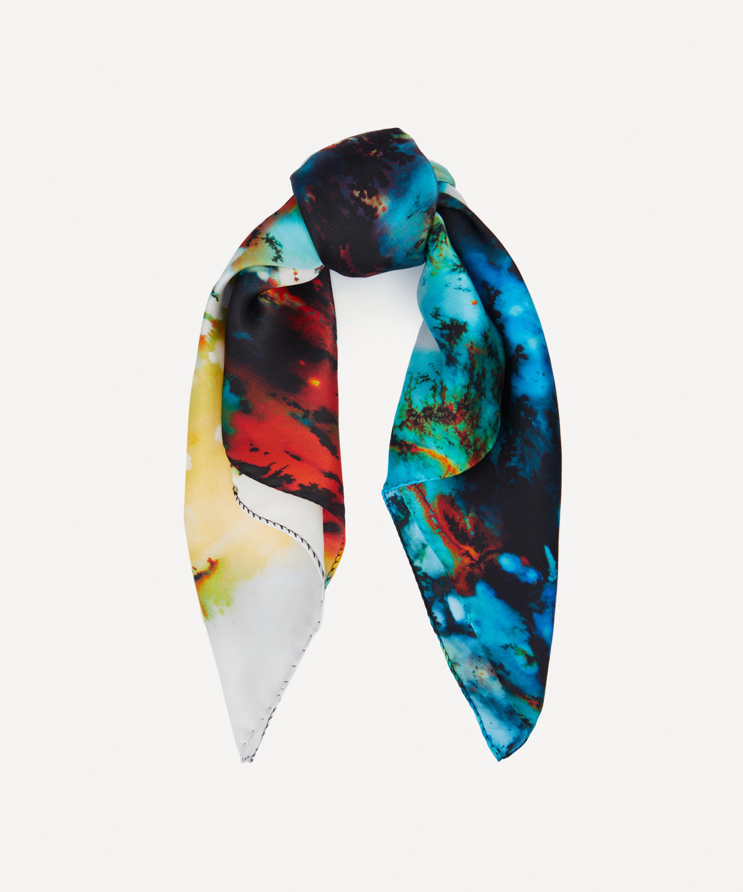 Weston - Cardiff Digital Mineral Silk-Scarf image number 0