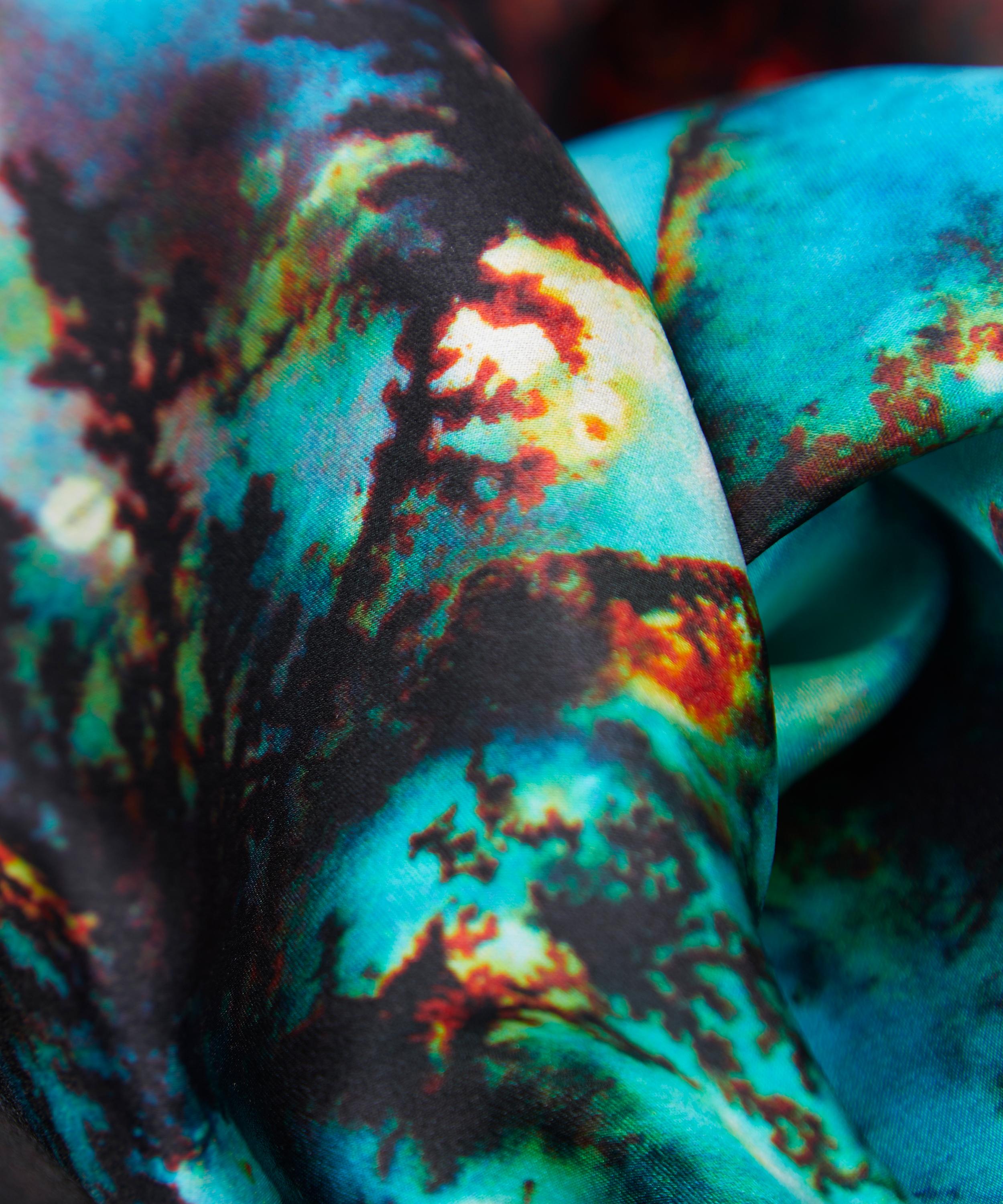 Weston - Cardiff Digital Mineral Silk-Scarf image number 3