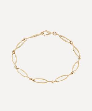 9ct Gold Vita Thin Flat Links Bracelet