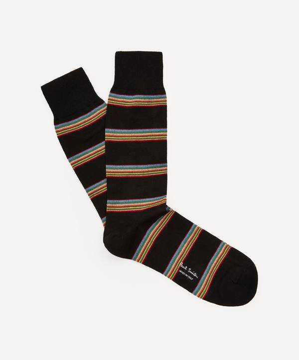 Paul Smith - Block Signature Stripe Socks