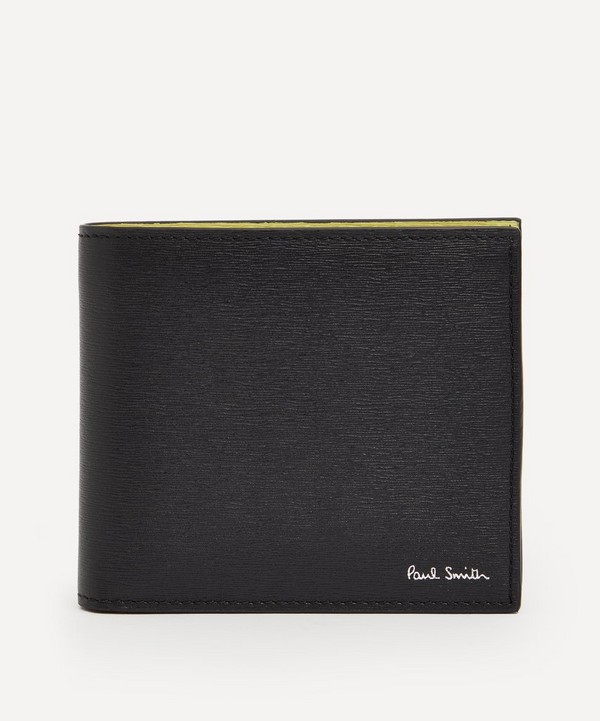 Paul Smith - Orange Interior Leather Billfold Wallet image number null