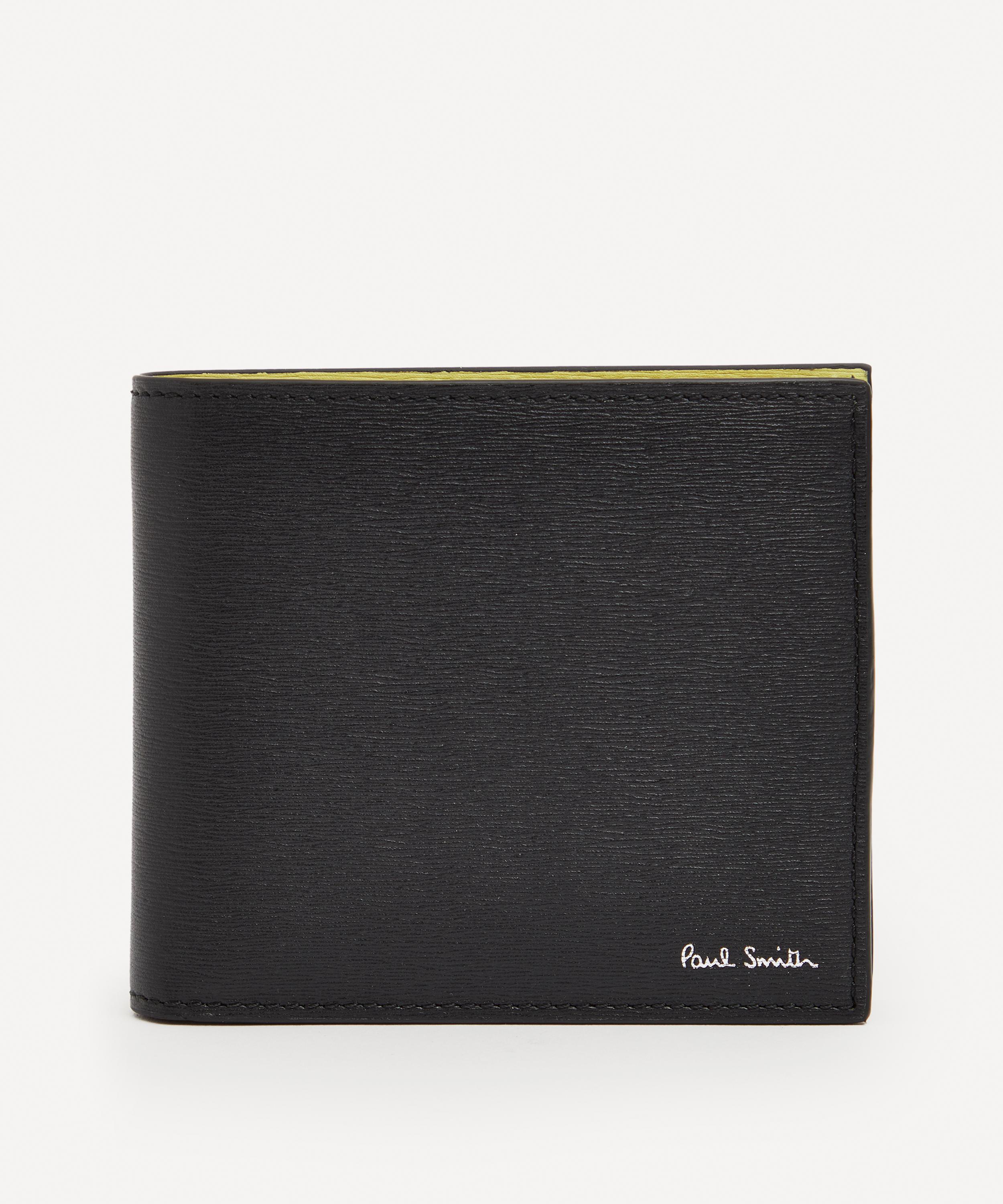 Paul Smith - Orange Interior Leather Billfold Wallet image number 0