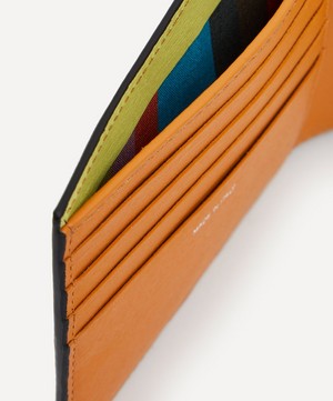 Paul Smith - Orange Interior Leather Billfold Wallet image number 4