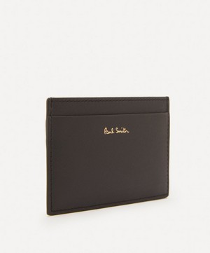 Paul Smith - Signature Stripe Leather Card Holder image number 1