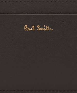 Paul Smith - Signature Stripe Leather Card Holder image number 3
