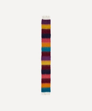 Paul Smith - Stripe Mohair-Blend Scarf image number 1