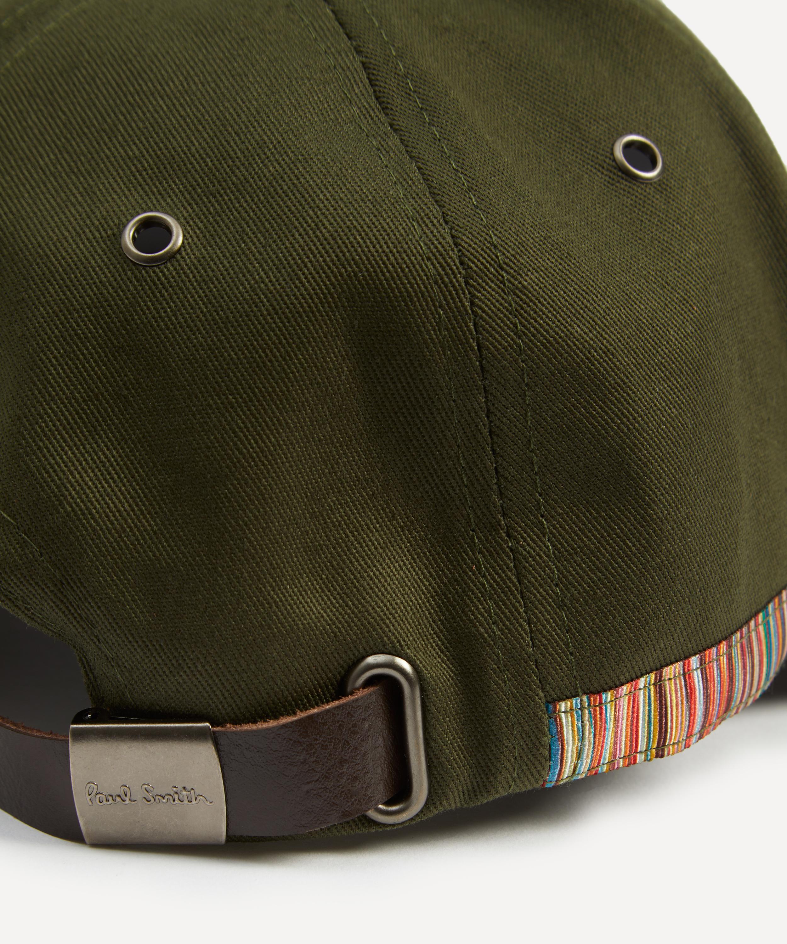 Paul Smith - Signature Stripe Trim Baseball Cap image number 2