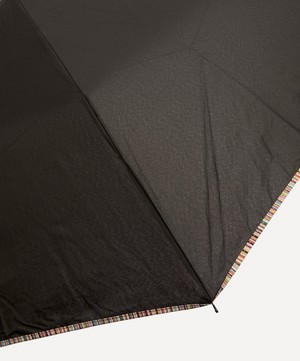 Paul Smith - Stripe Trim Telescopic Umbrella image number 3