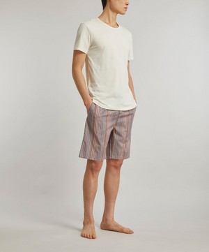 Paul Smith - Signature Stripe Shorts and T-Shirt Pyjama Set image number 1