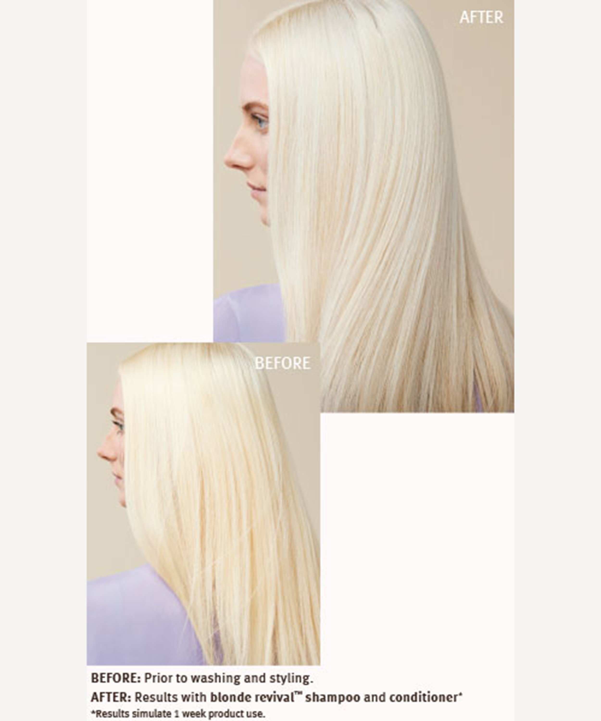 Aveda - Blonde Revival Purple Toning Shampoo 1000ml image number 2