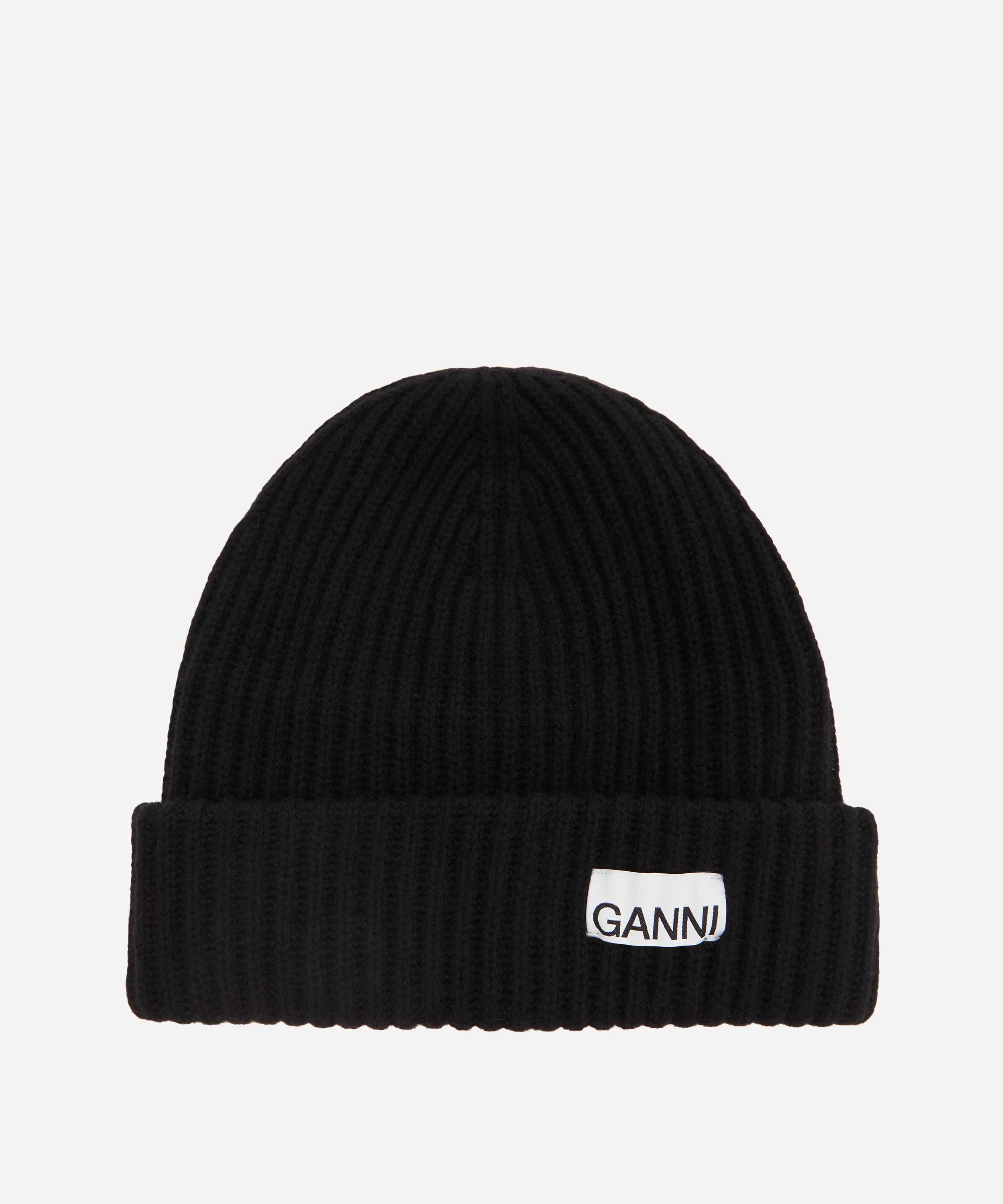 Ganni Ribbed Knit Beanie Hat | Liberty