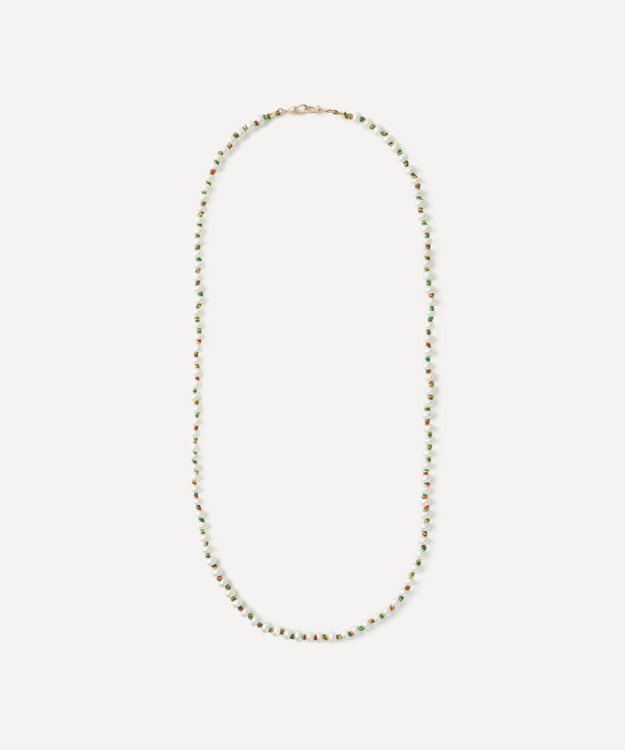 Marie Lichtenberg - 9ct Gold Mauli Full Pearl Necklace image number null