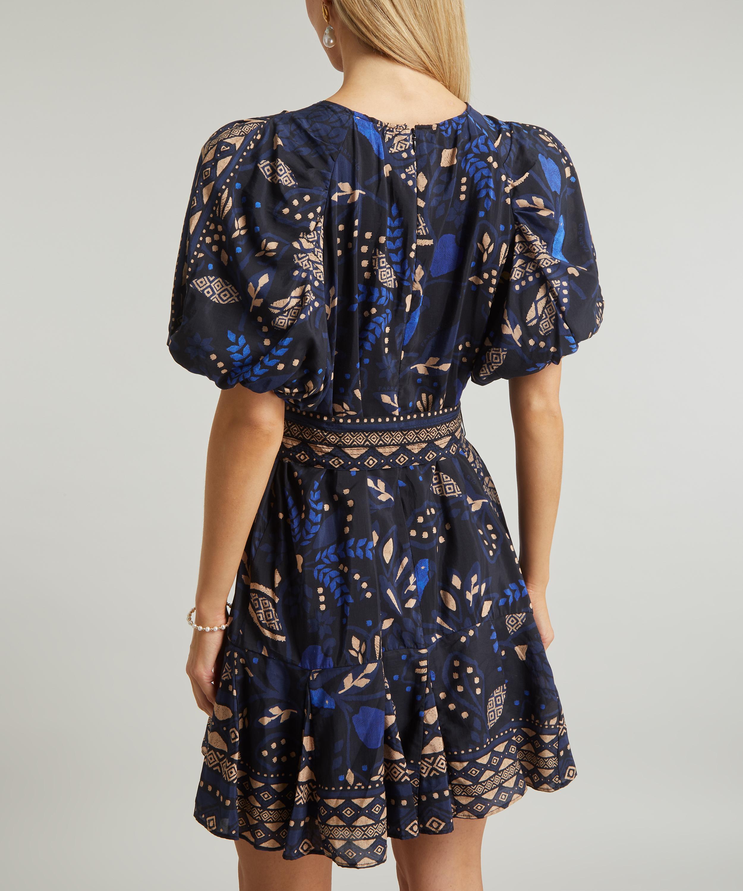 FARM Rio - Macaw Forest Mini-Dress image number 3