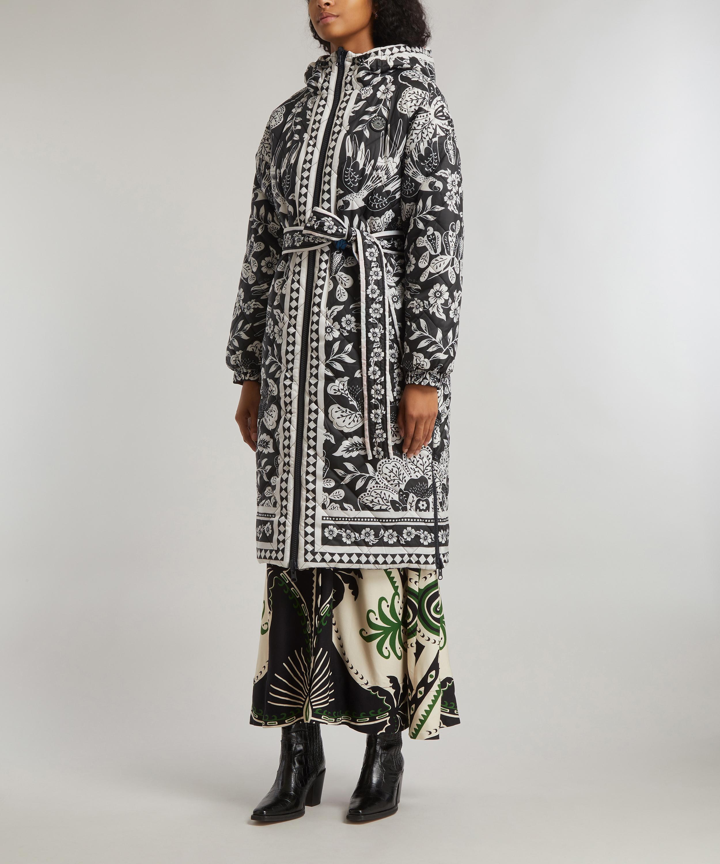FARM Rio - Graphic Floral Reversible Puffer Jacket image number 2