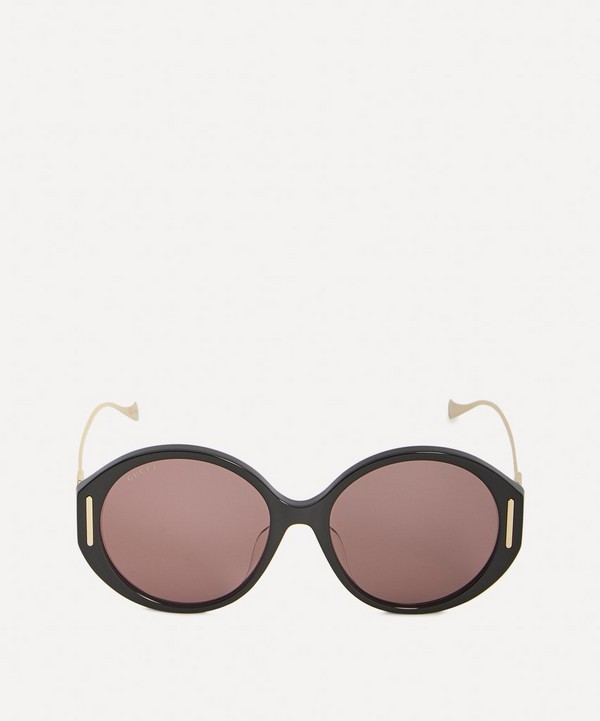 Gucci - Oversized Round-Frame Sunglasses image number null