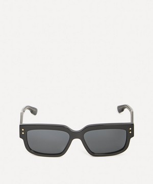Gucci - Rectangular Frame Black Sunglasses image number 0