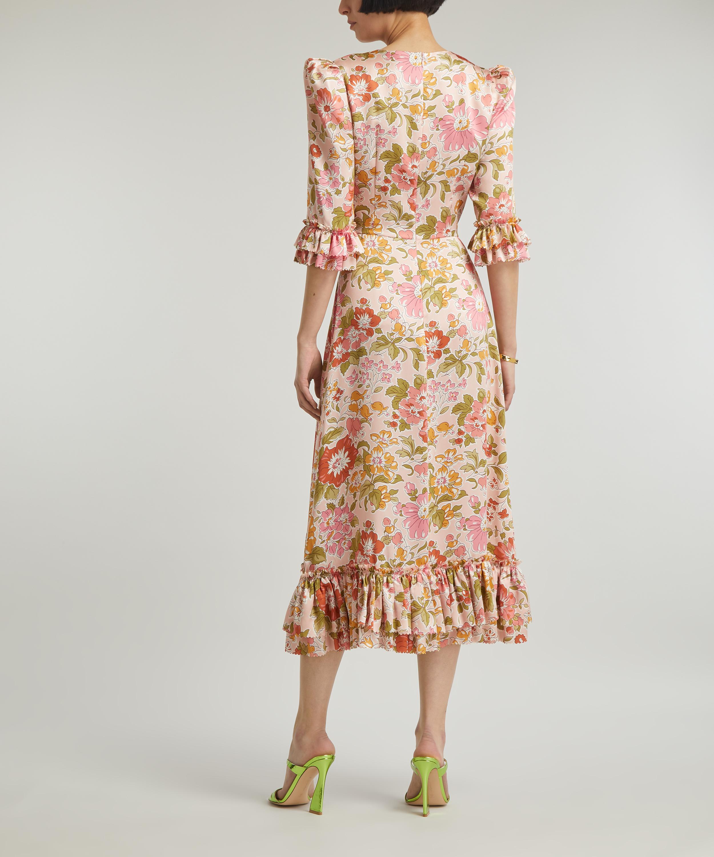 The Vampire's Wife Falconetti Silk Floral Dress | Liberty