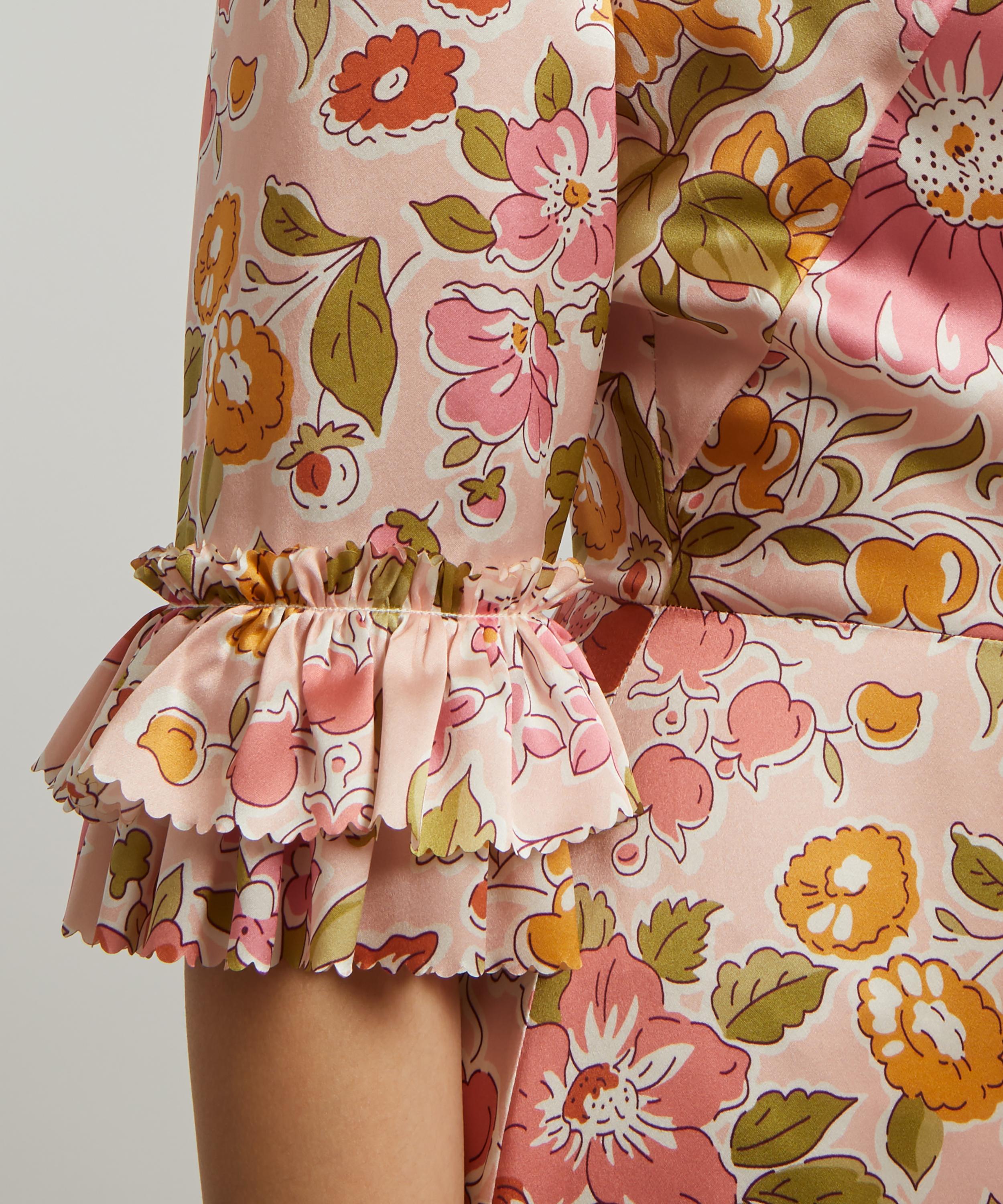 The Vampire's Wife - Falconetti Silk Floral Dress image number 4