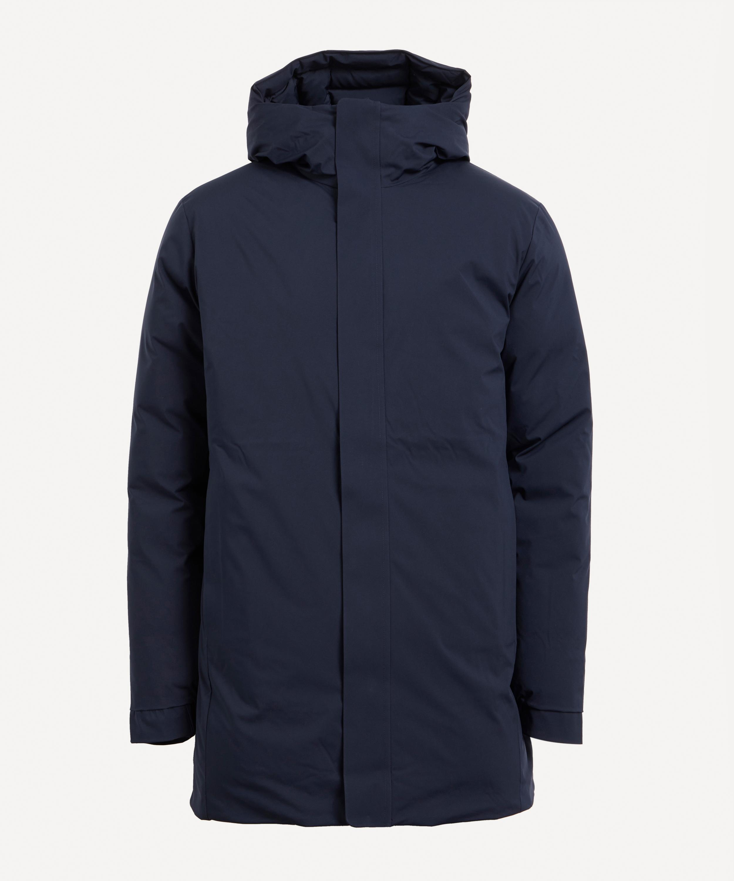 Nvlt water repellent on sale hooded down coat