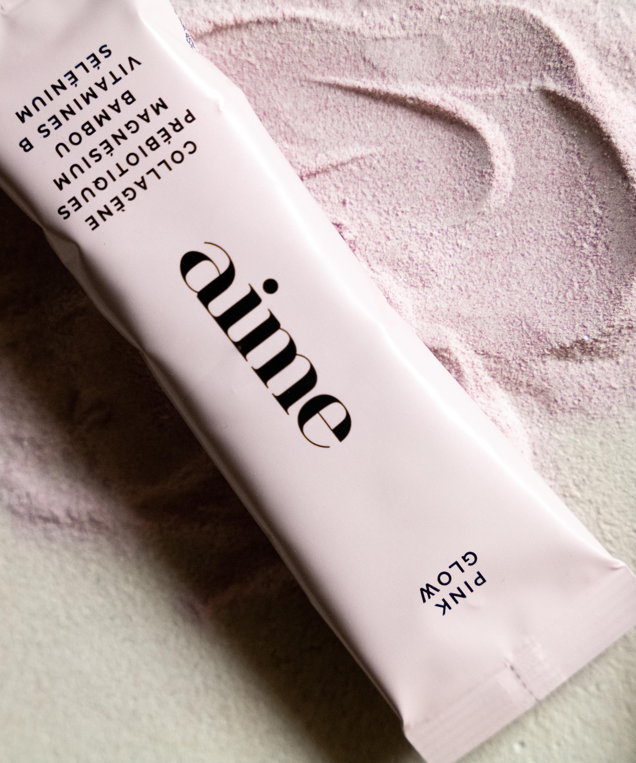 Aime - Pink Glow Collagen Powder 5 Sticks image number 2