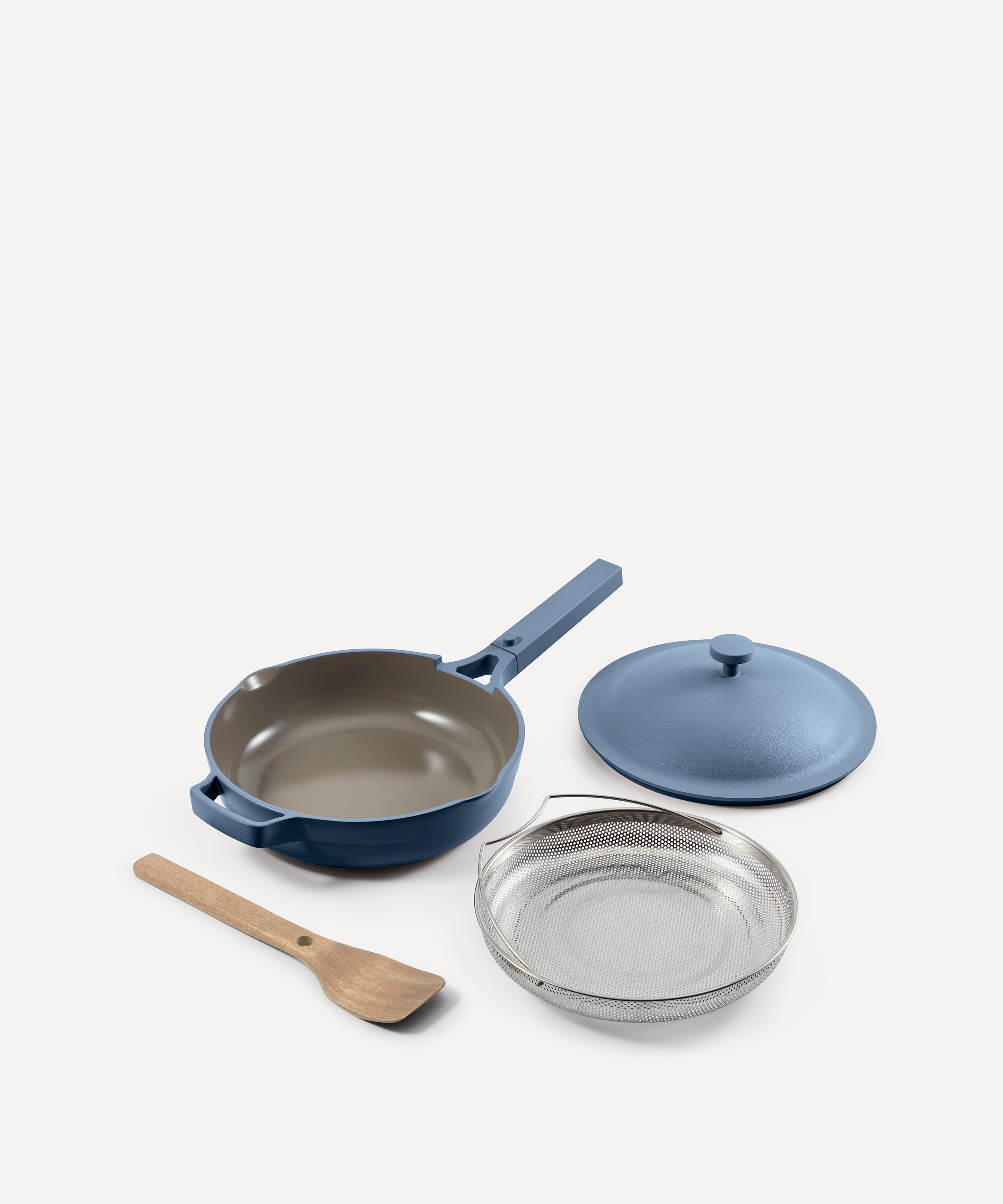 Our Place 10-in-1 Nonstick Always Pan 2.0 w/Spruce Steamer ,Blue Salt