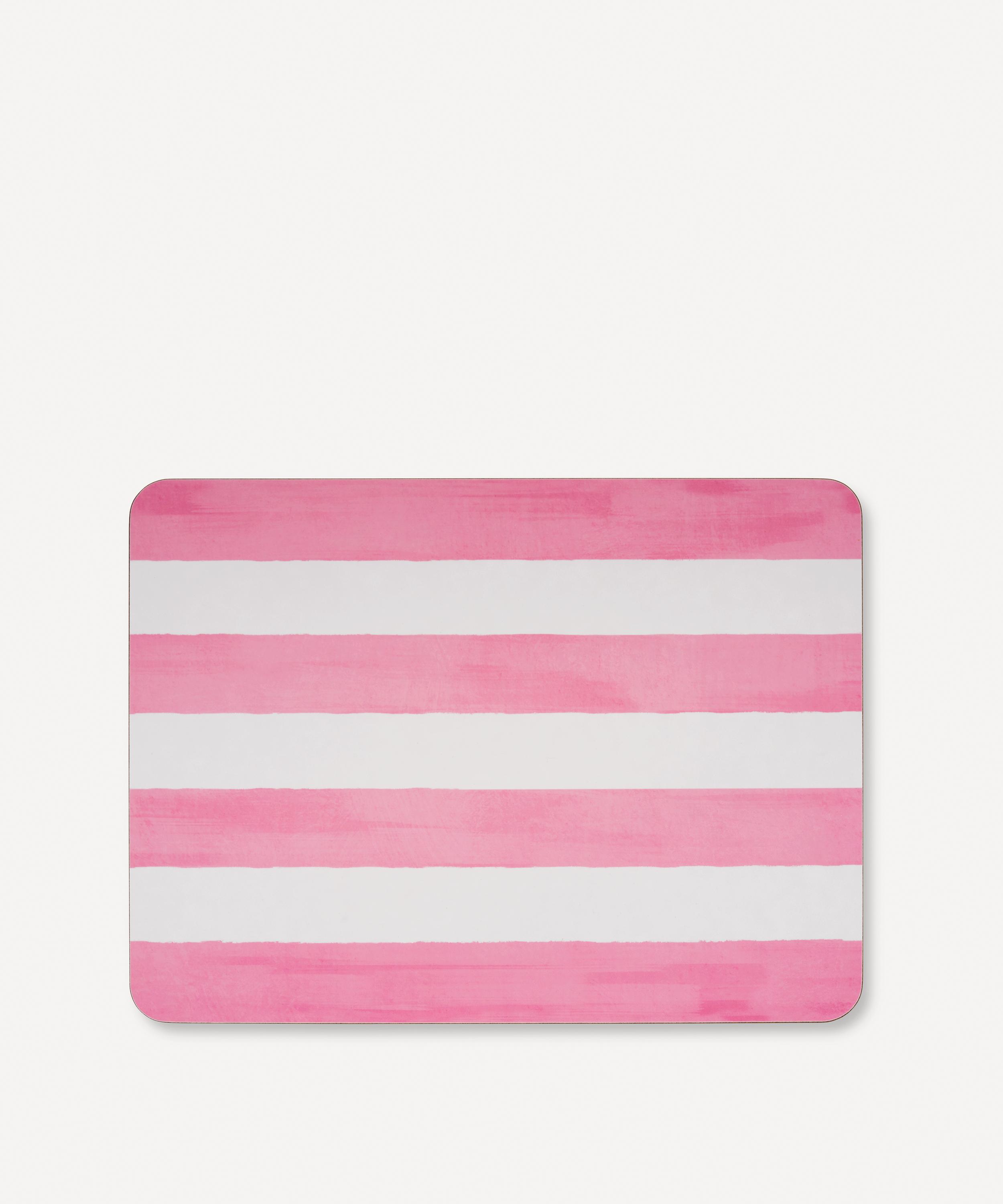 Summerill & Bishop - Mixed Stripe Cork-Backed Placemats Set of Four image number 4