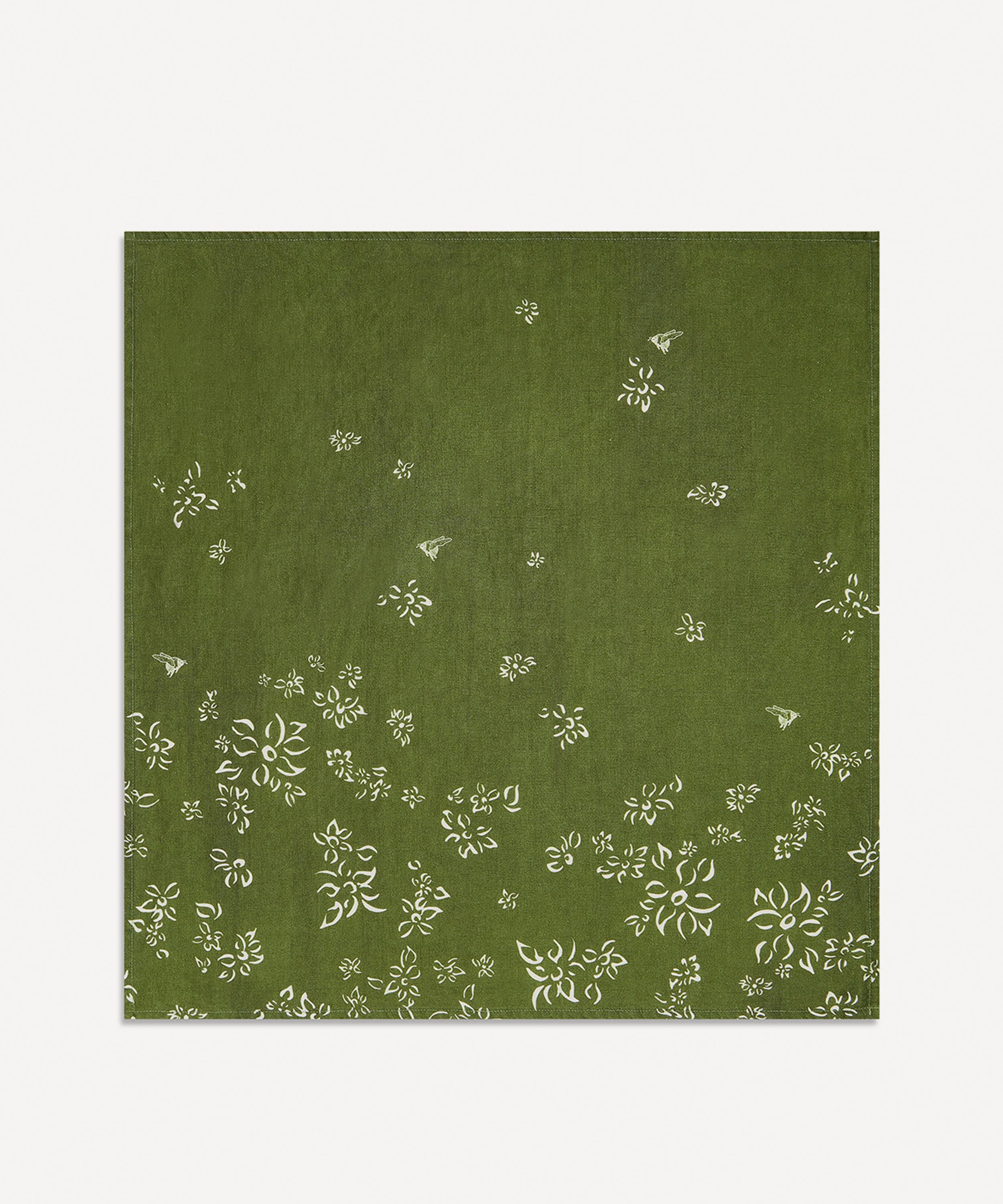 Summerill & Bishop - S&Bee Avocado Green 50x50cm Linen Napkins Set of Two image number 0