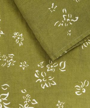 Summerill & Bishop - S&Bee Avocado Green 50x50cm Linen Napkins Set of Two image number 2