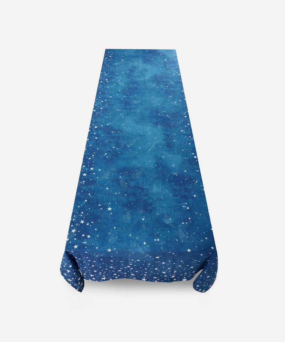 Summerill & Bishop - Celestial Stars 250x165cm Linen Tablecloth