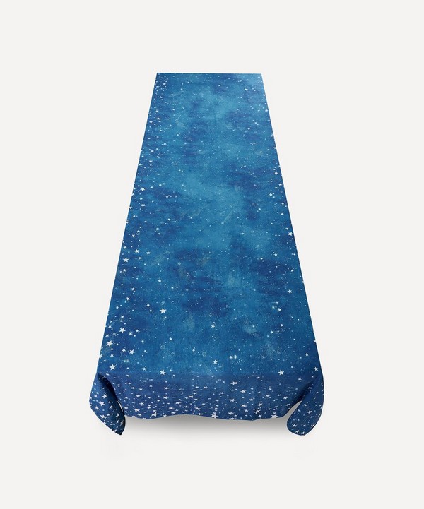 Summerill & Bishop - Celestial Stars 250x165cm Linen Tablecloth image number null