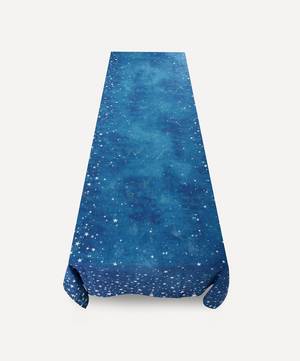 Celestial Stars 250x165cm Linen Tablecloth