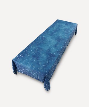 Summerill & Bishop - Celestial Stars 250x165cm Linen Tablecloth image number 3