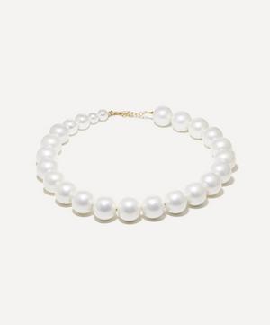 Completedworks - 14ct Gold-Plated Vermeil Silver Large Shell Pearl Necklace image number 0