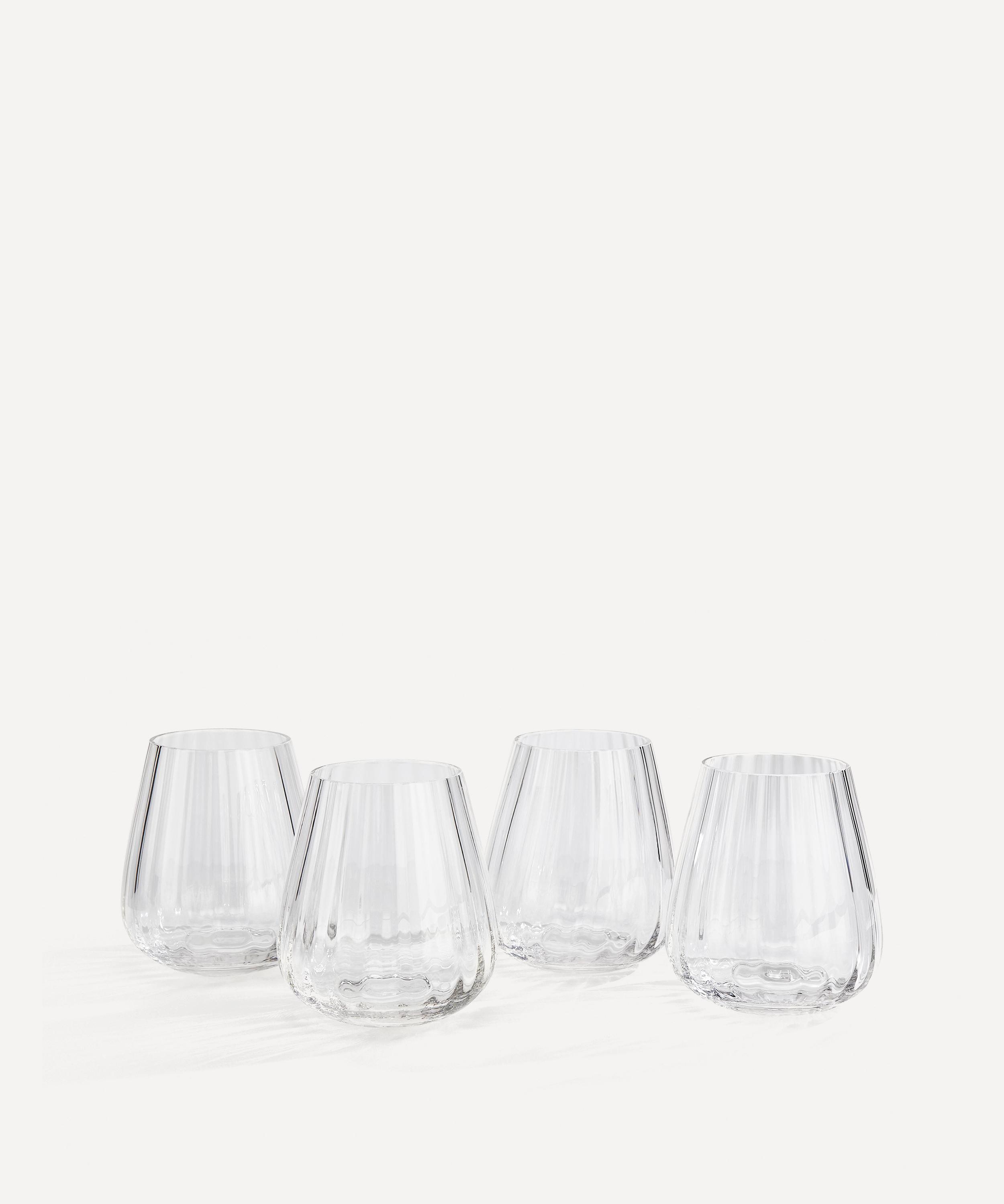 Soho Home Pembroke White Wine Glasses Set of Four Liberty