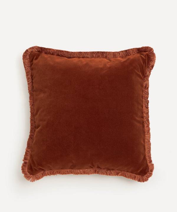 Soho Home - Margeaux Rust Square Cushion image number 0