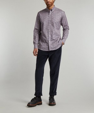 Liberty - Posy Cotton Twill Casual Button-Down Shirt image number 1