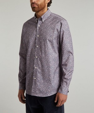 Liberty - Posy Cotton Twill Casual Button-Down Shirt image number 2