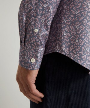 Liberty - Posy Cotton Twill Casual Button-Down Shirt image number 4