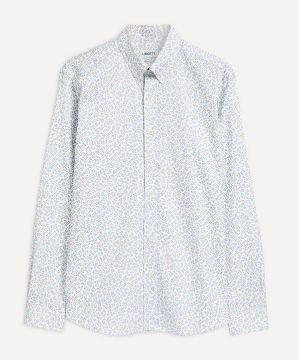 Liberty - Posy Cotton Twill Casual Button-Down Shirt